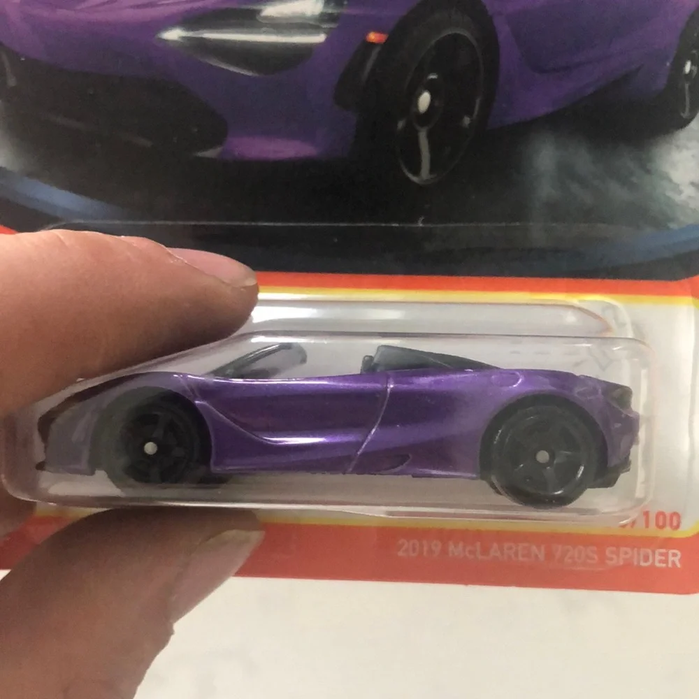 Matchbox Purple McLaren 720S Spider Toy Car